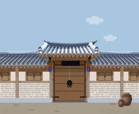 卡通建筑