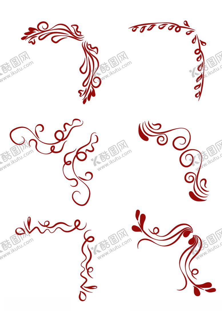 编号：94980410312008541639【酷图网】源文件下载-花边花边素材花边图案花纹