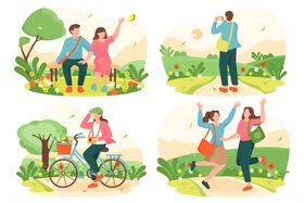 春游插画