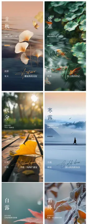 二十四节气系列海报