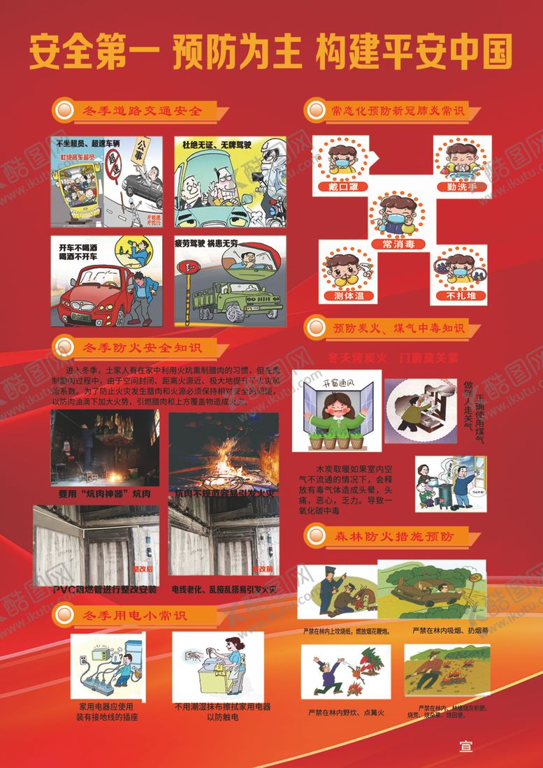 编号：83495104181540113761【酷图网】源文件下载-消防宣传单