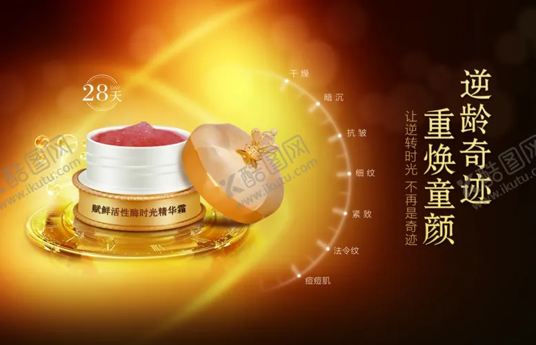 编号：34210603252100012996【酷图网】源文件下载-化妆品海报