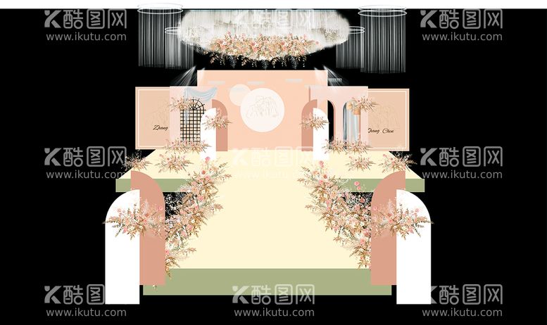 编号：53914211131944078168【酷图网】源文件下载-香槟色婚礼