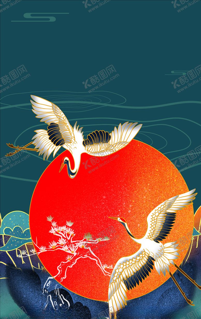 编号：31816104300819463798【酷图网】源文件下载-国潮背景