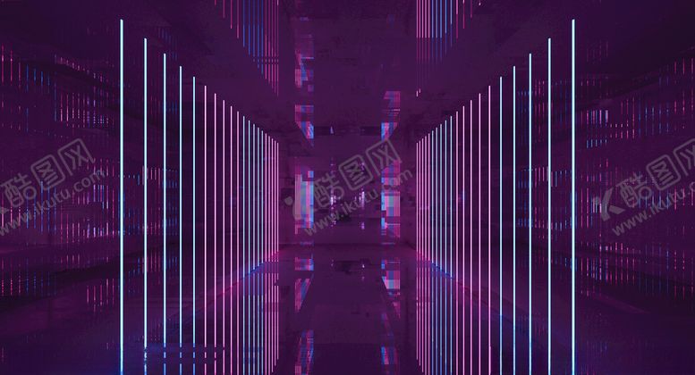 编号：21188005041451363782【酷图网】源文件下载-C4D人物炫彩光效科技时尚