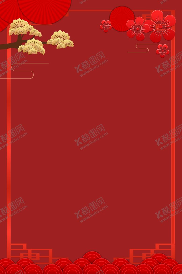 编号：41510409262231494091【酷图网】源文件下载-红色背景