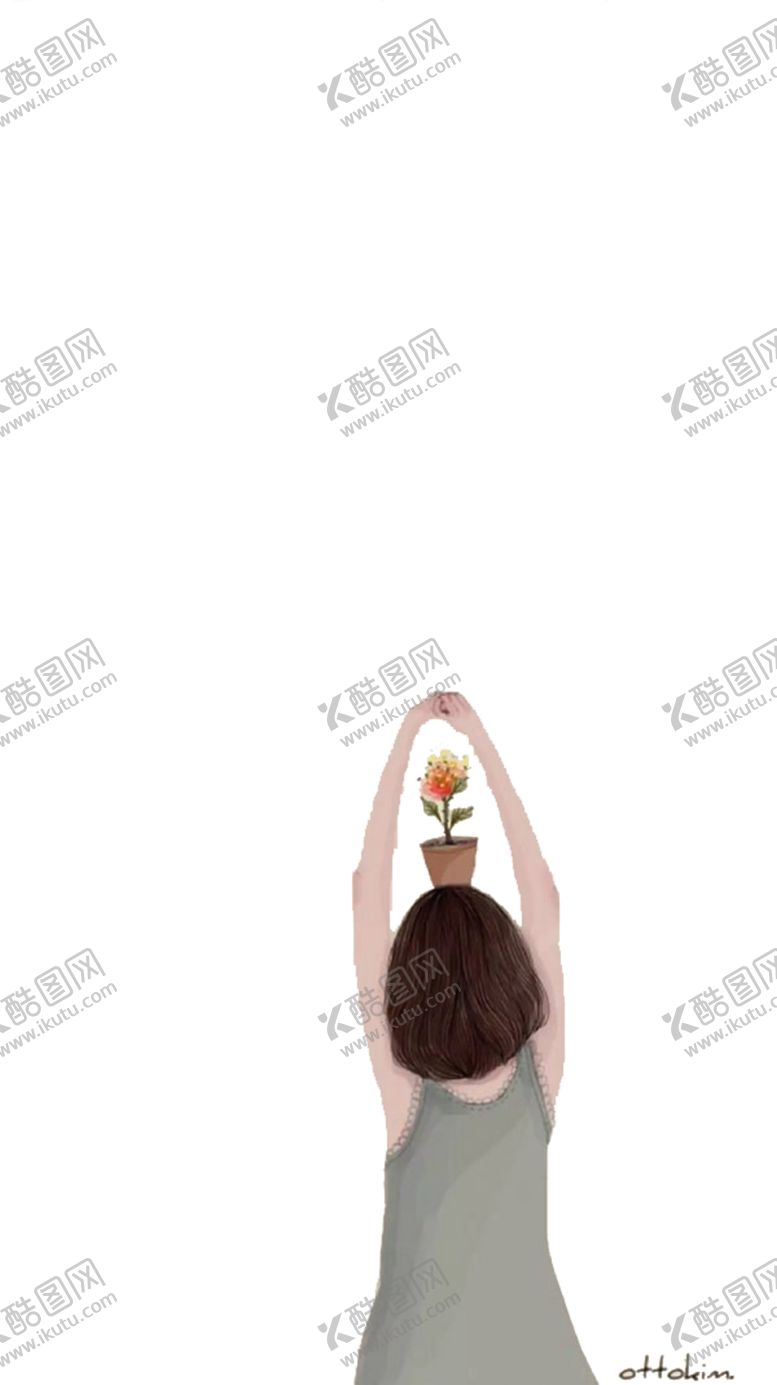 编号：46249705152147131542【酷图网】源文件下载-彩绘人物背影