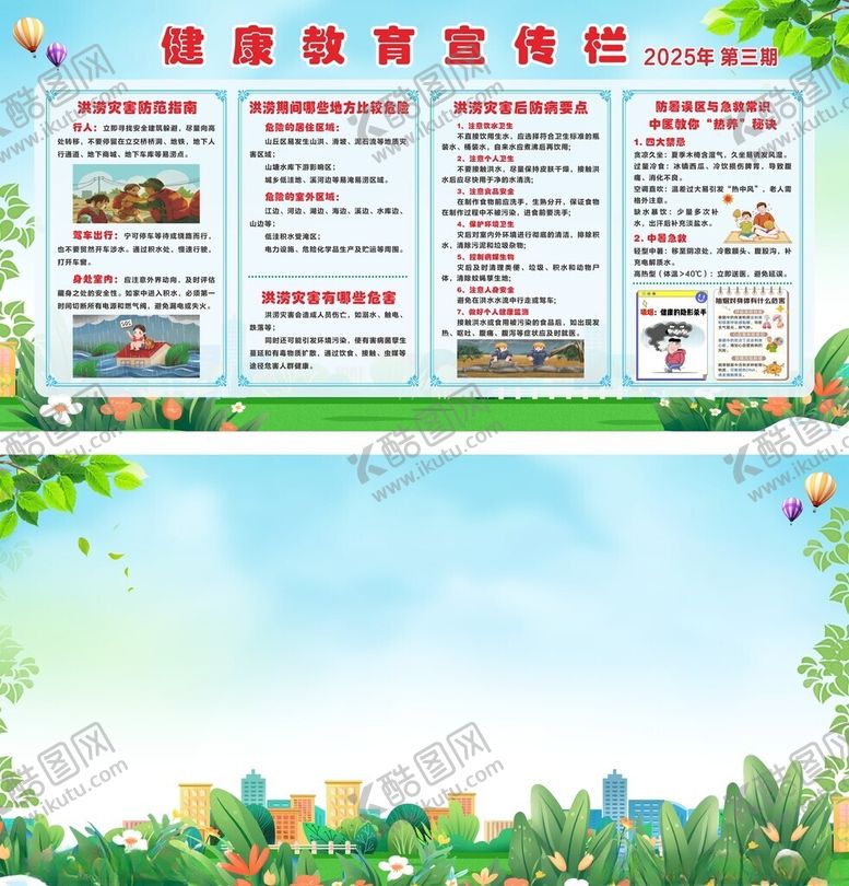 编号：48343910221817595358【酷图网】源文件下载-健康教育宣传栏