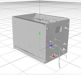 C4D模型电箱