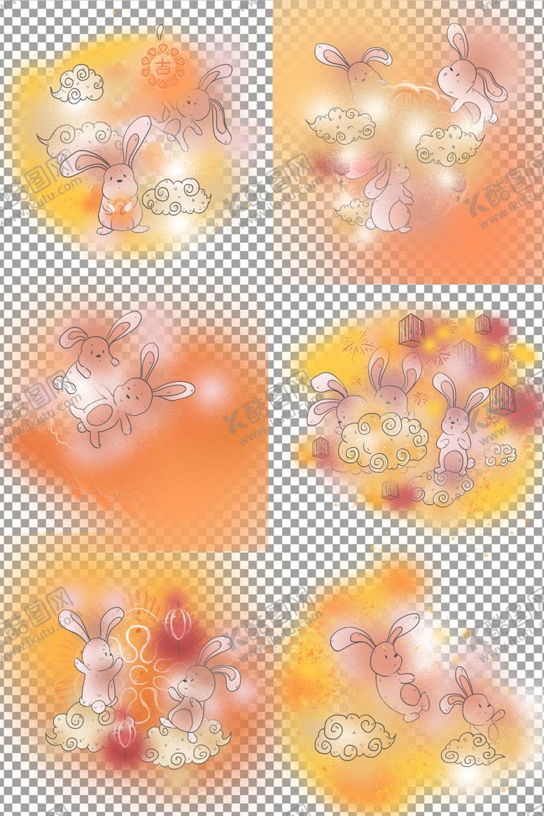 编号：75379806231839178491【酷图网】源文件下载-卡通可爱兔子
