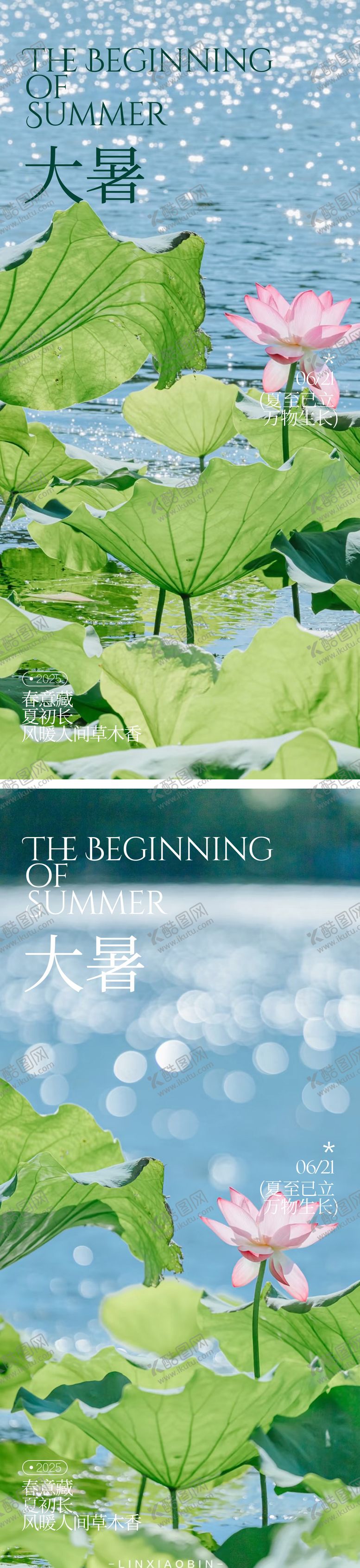 编号：70419706231814416157【酷图网】源文件下载-高级感大暑节气海报