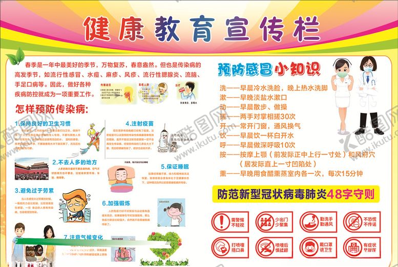 编号：10282809140758539064【酷图网】源文件下载-健康教育宣传栏