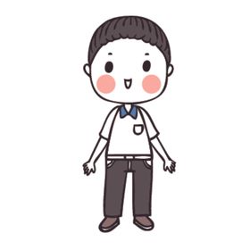 可爱人物形象插画