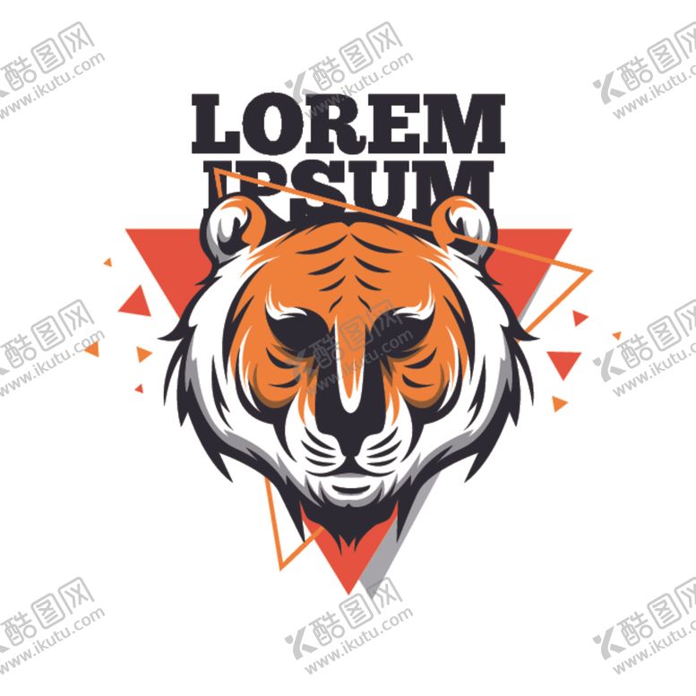 编号：44185309280554147844【酷图网】源文件下载-老虎图标