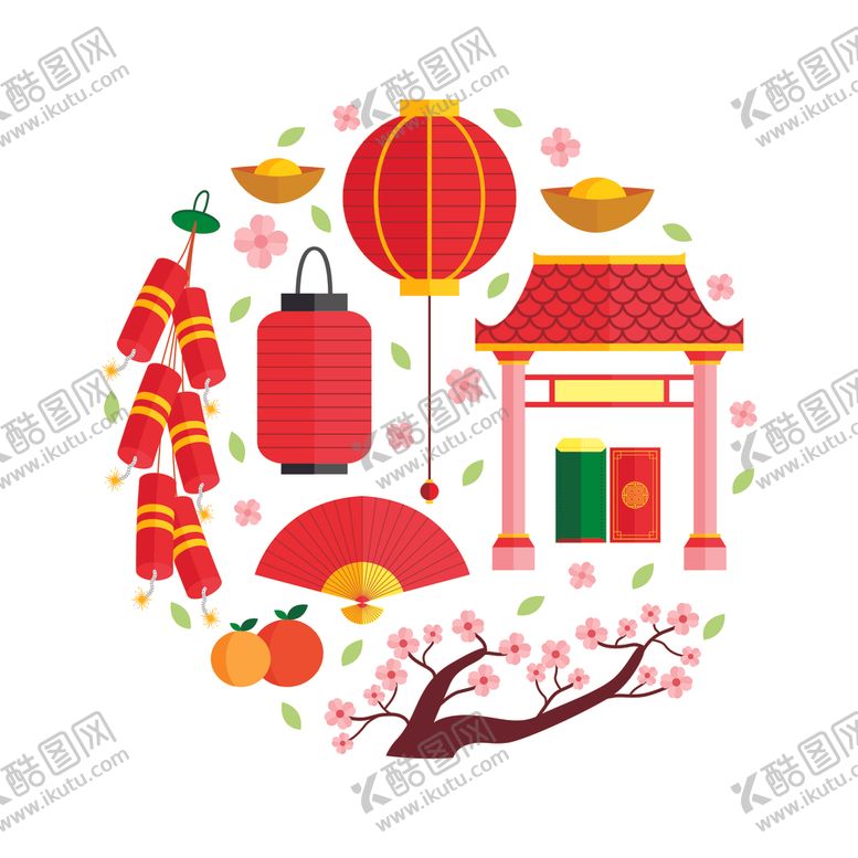 编号：97971404271338596661【酷图网】源文件下载-新年背景