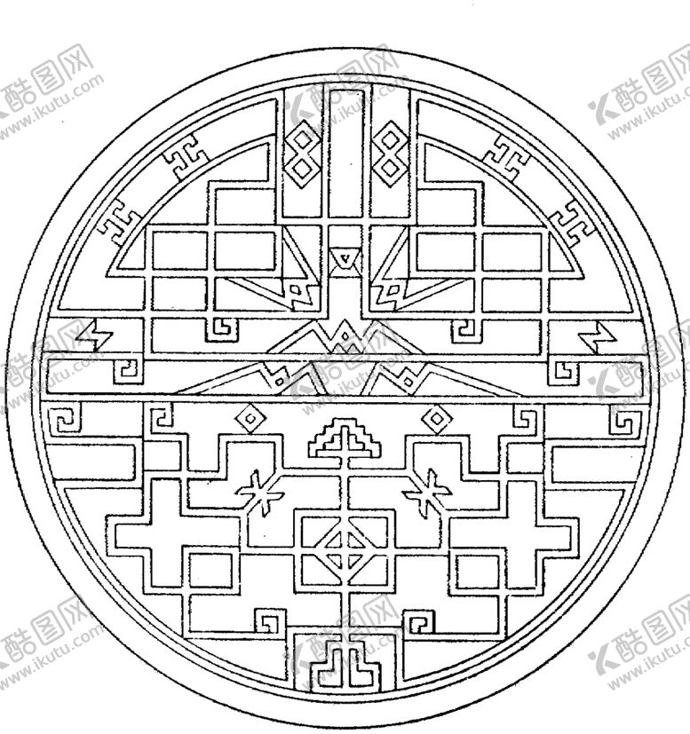 编号：47573106251606112235【酷图网】源文件下载-镂空花图案