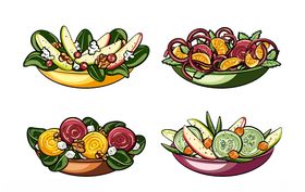 矢量厨房蔬菜食品素材