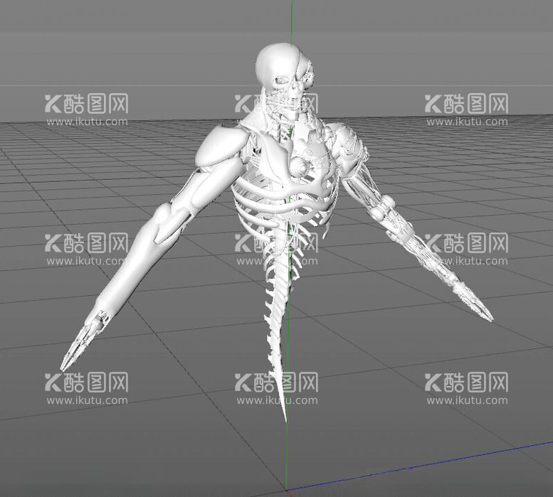 编号：39334702180505501366【酷图网】源文件下载-C4D模型机器人