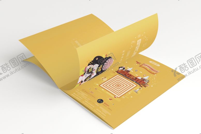 编号：48332905012121346055【酷图网】源文件下载-折页展示样机