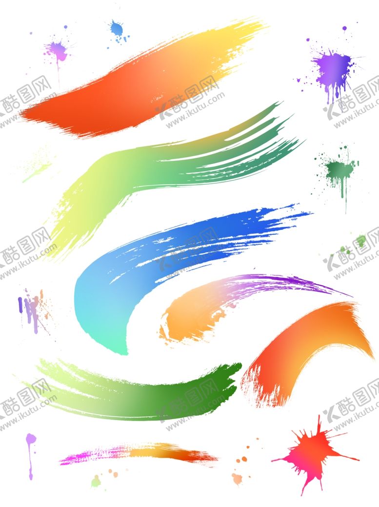 编号：25430910211514163845【酷图网】源文件下载-水墨素材毛笔画素材墨迹素材