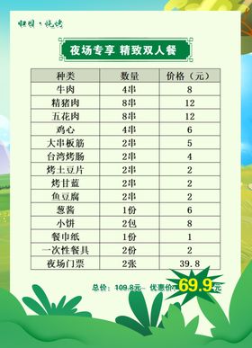 菜单设计