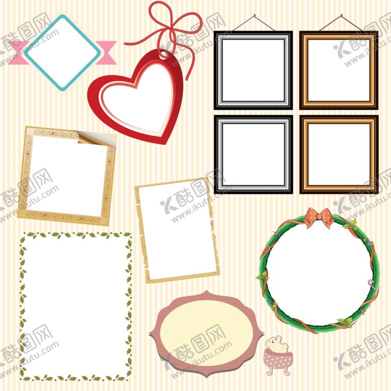 编号：74024709280636169971【酷图网】源文件下载-儿童相册画框
