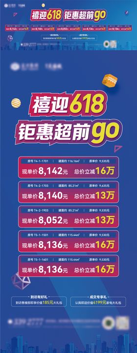 618促销特价房展板