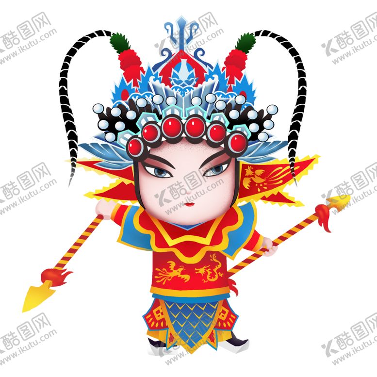 编号：72708410301853374895【酷图网】源文件下载-国潮插画