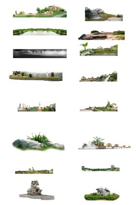 公园建筑素材