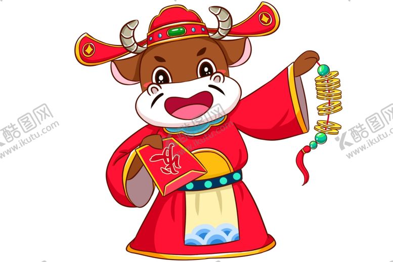 编号：67617809192051559179【酷图网】源文件下载-2021金牛送福牛年