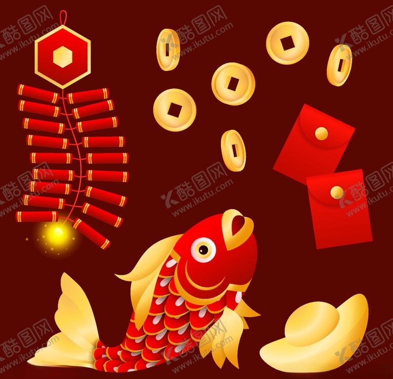 编号：55516204251341598703【酷图网】源文件下载-新年