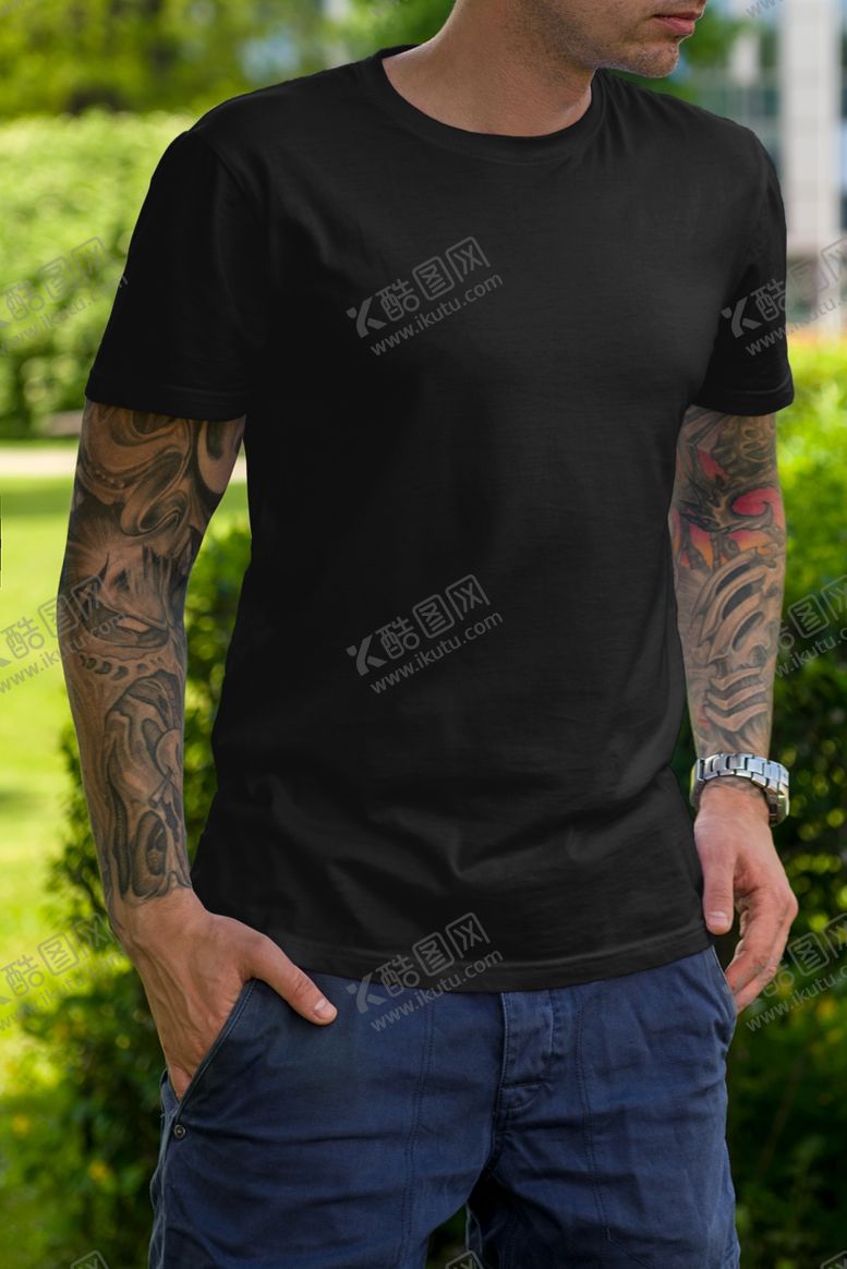 编号：54917910141444598729【酷图网】源文件下载-T恤样机