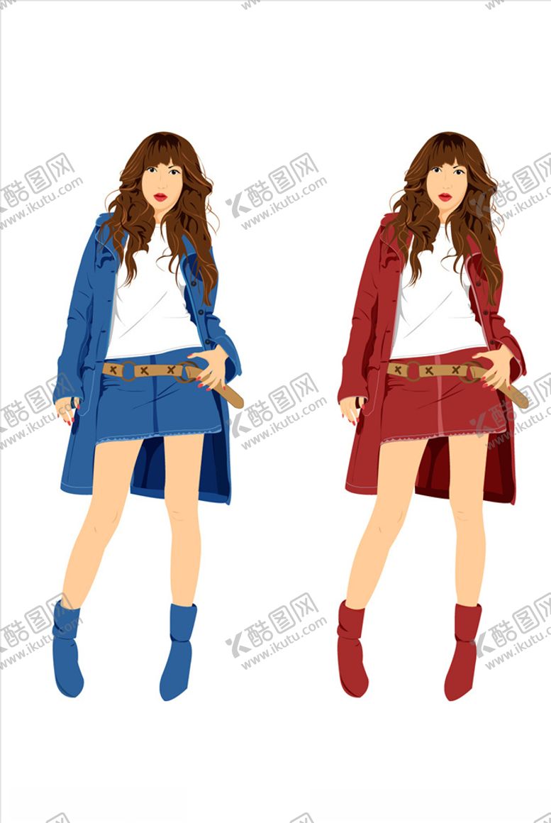 编号：67754810101525162968【酷图网】源文件下载-卡通女人