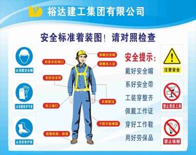 安全警示镜工地着装标准安全