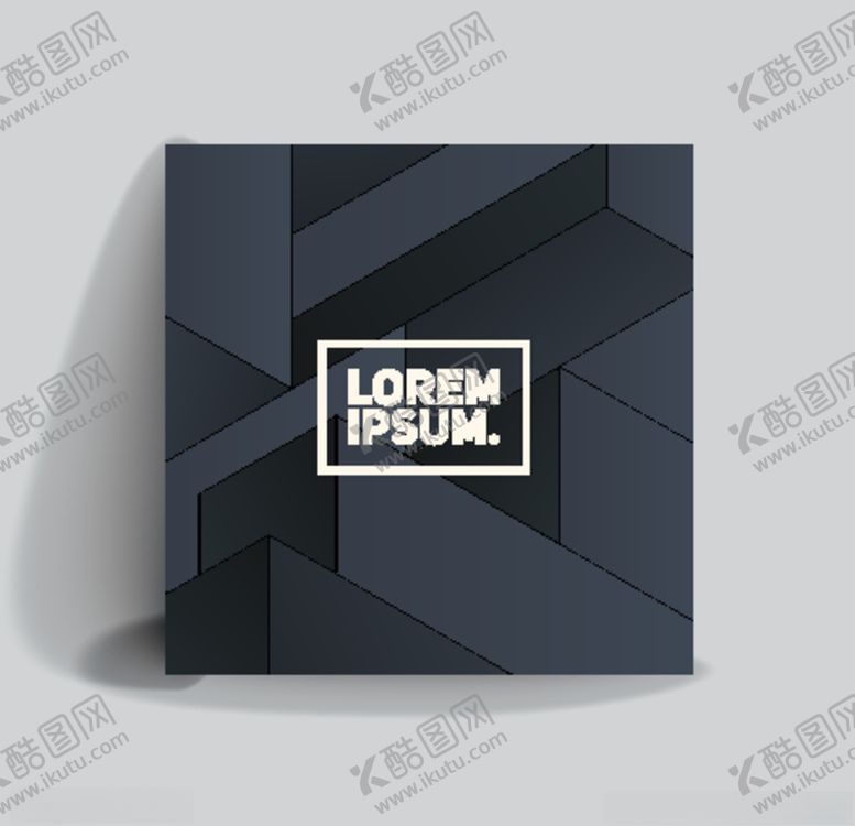 编号：94940110031525127472【酷图网】源文件下载-几何卡片