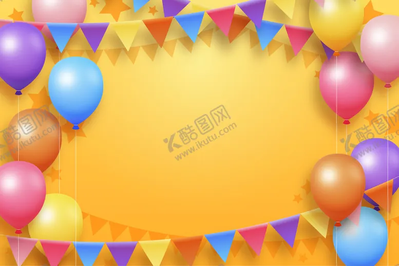 编号：46521310030156255176【酷图网】源文件下载-卡通气球背景