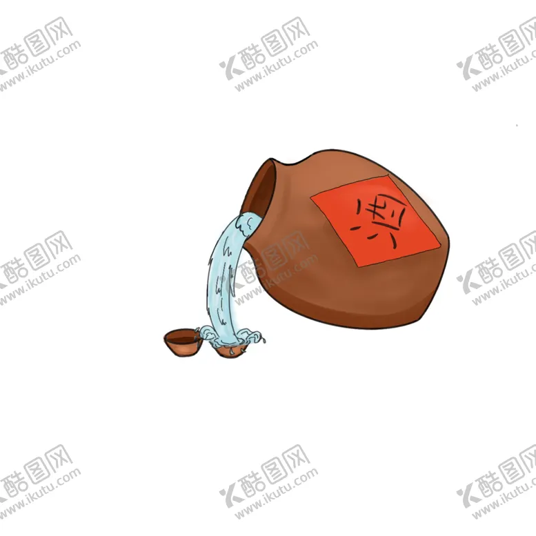 编号：41647801300032114477【酷图网】源文件下载-清明节酒坛