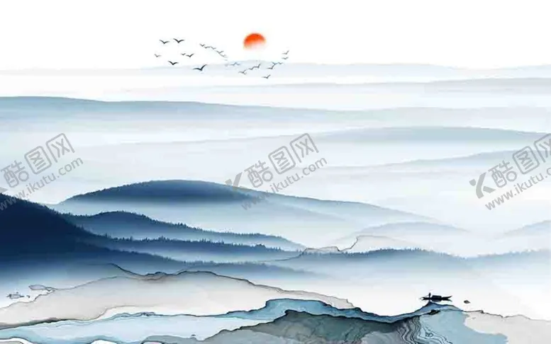 编号：21568709181045038239【酷图网】源文件下载-山水画