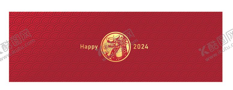 编号：49002012111234519352【酷图网】源文件下载-2024龙年kv新年海报美陈