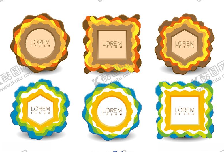 编号：74099409281550019971【酷图网】源文件下载-矢量标签素材