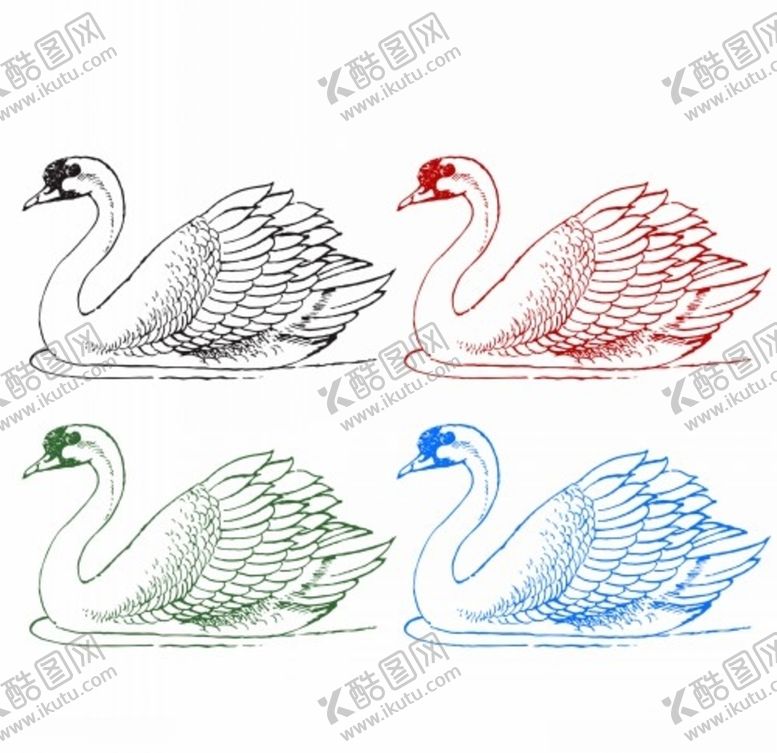 编号：94665907050915546342【酷图网】源文件下载-水墨鹅