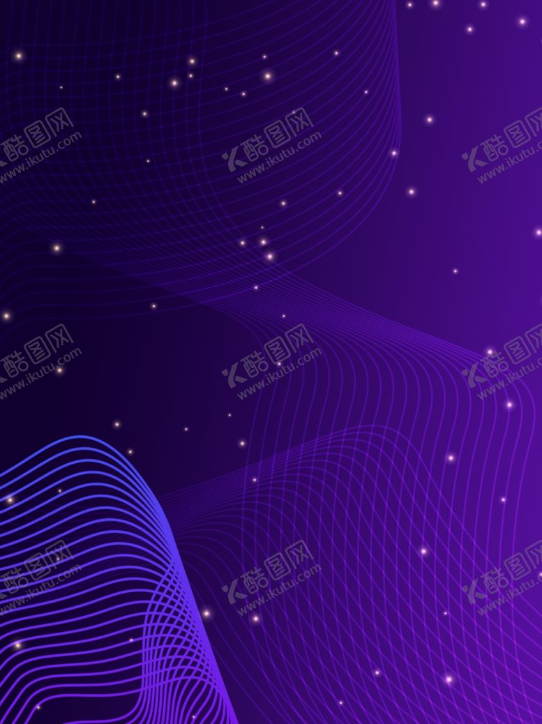 编号：98771905102151048910【酷图网】源文件下载-紫色简约线条