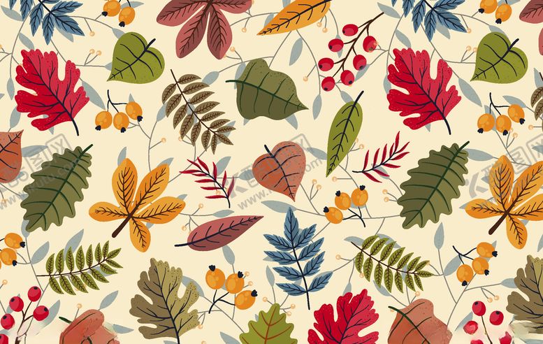 编号：72911409112152556921【酷图网】源文件下载-叶子背景