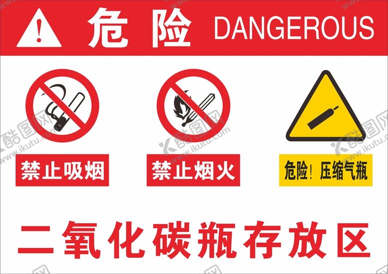 编号：25616712130201448208【酷图网】源文件下载-二氧化碳存放区