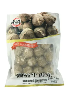 南鲜潮汕牛肉丸260g
