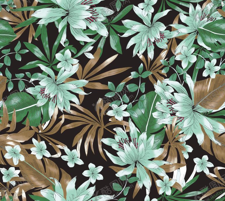 编号：13490309191555507685【酷图网】源文件下载-热带叶子