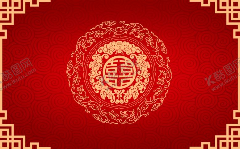 编号：32294403310646123667【酷图网】源文件下载-红色海报展架背景