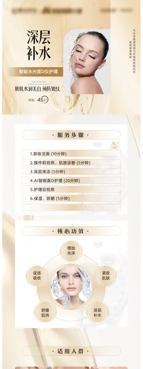 美业美团详情页