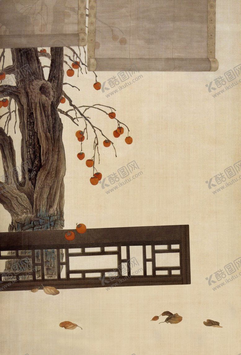 编号：24468809200917572887【酷图网】源文件下载-工笔画树