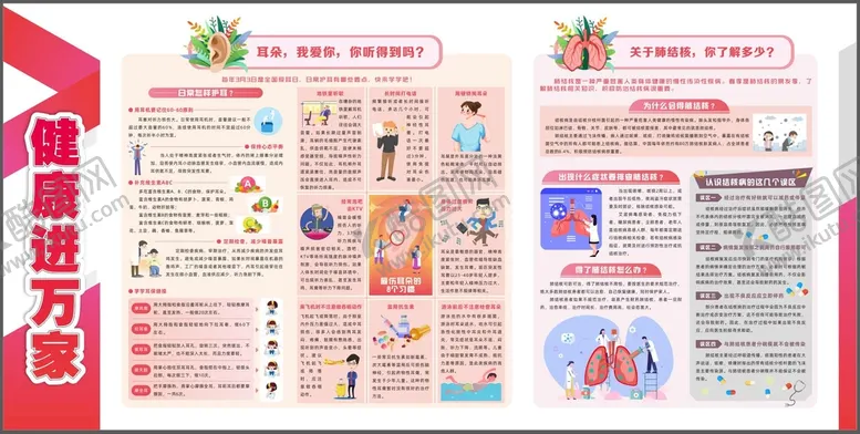 编号：66180701251008022757【酷图网】源文件下载-健康展板